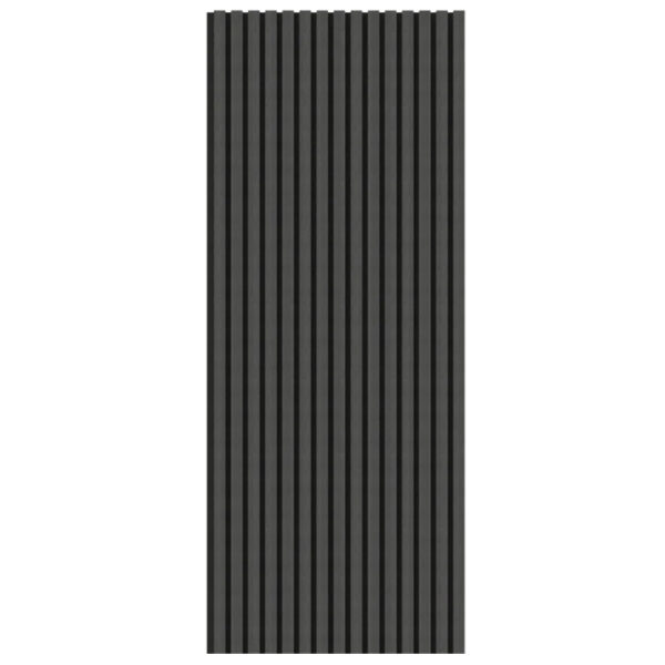 Black Acoustic Wood Wall Panel