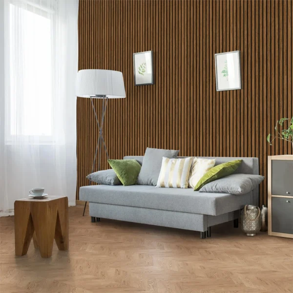 Chestnut Acoustic Wood Wall Panel - Image 3