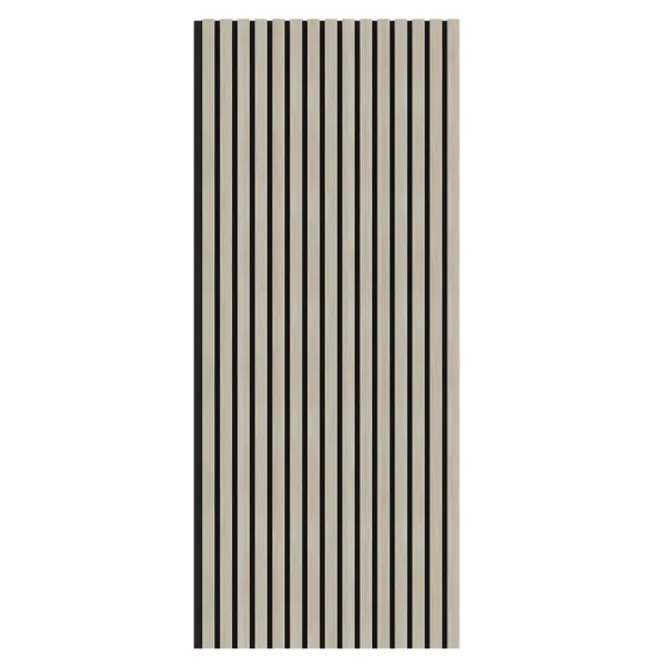 White Acoustic Wood Wall Panel